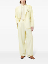 high-waist wide-leg trousers